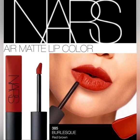 NARS Air Matte Liquid Lip Color NIB Burlesque - Red Brown (7.5 ml/0.24 oz) - Picture 3 of 3